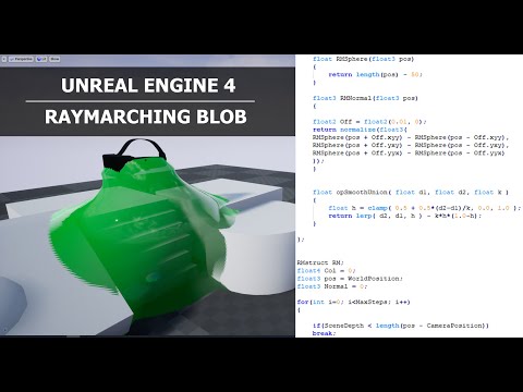 UE4 Tutorial - Blob with Raymarching