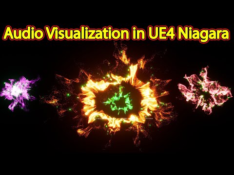 Audio Visualization | Files on Patreon | Unreal Engine Niagara Tutorial | UE4 Niagara Audio Spectrum