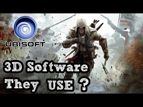 what 3D software Ubisoft Use