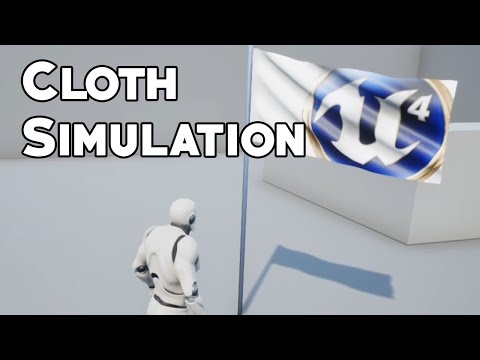 UE4 Tutorial: Cloth Simulation (4.25)