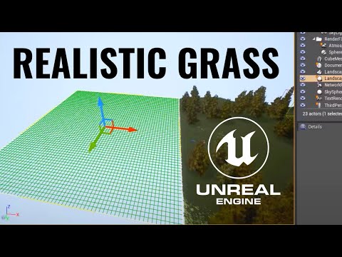 Make SUPER Realistic Grass in Unreal Engine (Beginner Tutorial)