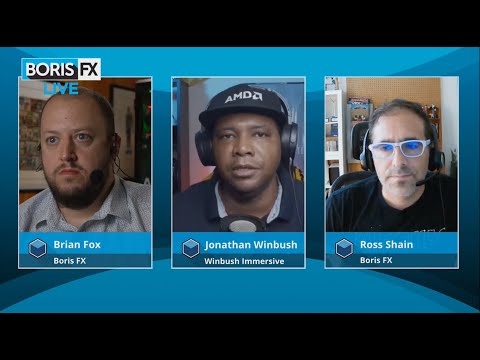 Siggraph Live with BorisFX walking through Unreal Engine NATURALISTIC Animation #EpicPartner