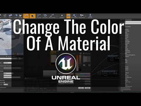 How To Programatically Change The Color Of A Material In The Unreal Engine