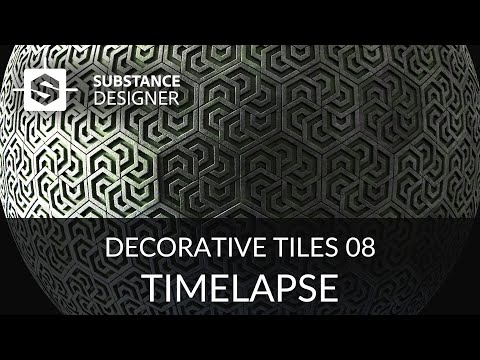 Substance Designer - Decorative Tiles 09