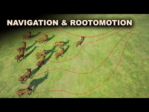 Using Rootmotion based Locomotion with AI Navigation