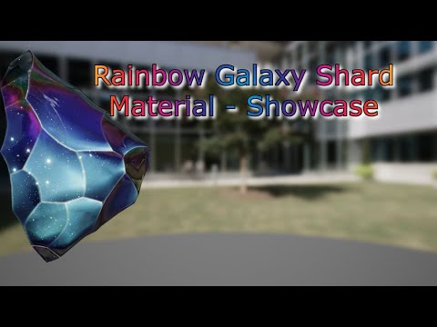 [UE] Rainbow Galaxy Shard - Showcase