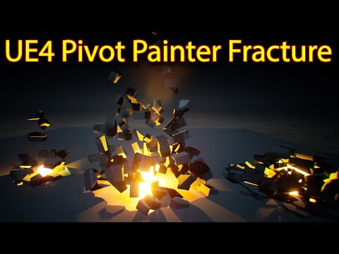 Fracture Your Meshes With This UE4 Pivot Painter Hack