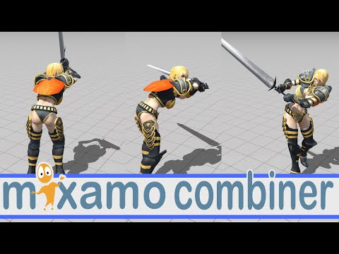 Mixamo Character Animation Combiner -- Easy Mode Animations!