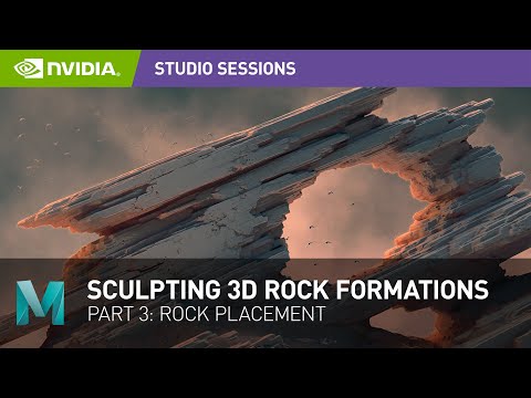 Sculpting Stunning 3D Rock Formations w/ Jonas Ronnegard | Part 3: Rock Placement