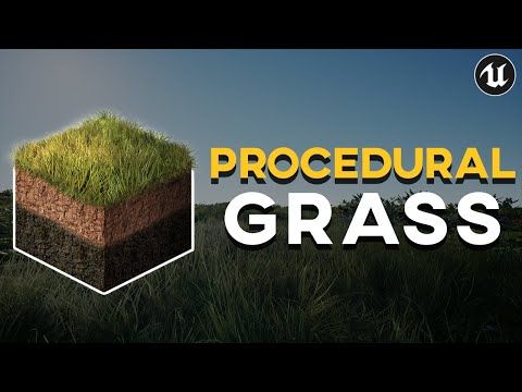 3 Levels of Procedural Grass in UE4 | UE4 Tutorial