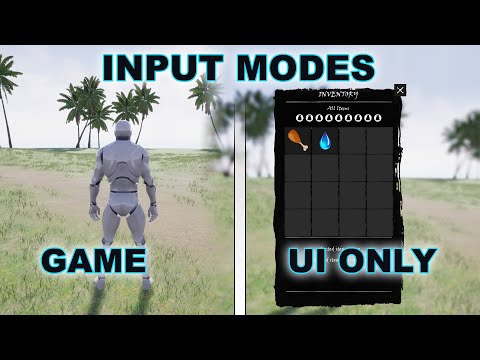 Unreal Survival #16 - Input modes Game Only and UI Only