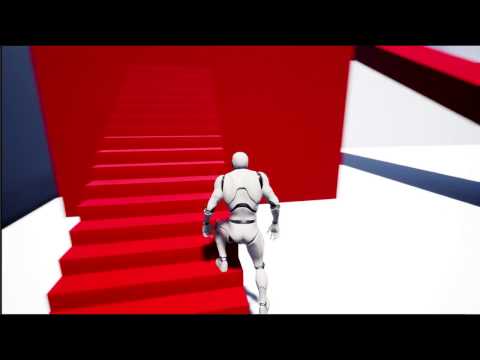 UE4 Advanced IK Foot Placement System (WIP)