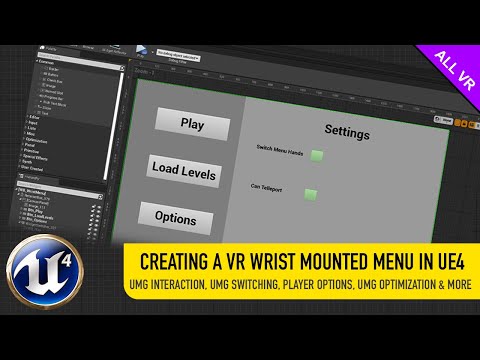 CREATING A VR WRIST MOUNTED MENU IN EU4 USING UMG