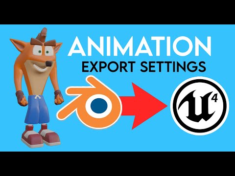 How to Export Blender Models &amp; Animations To Unreal Engine In 1 Minute